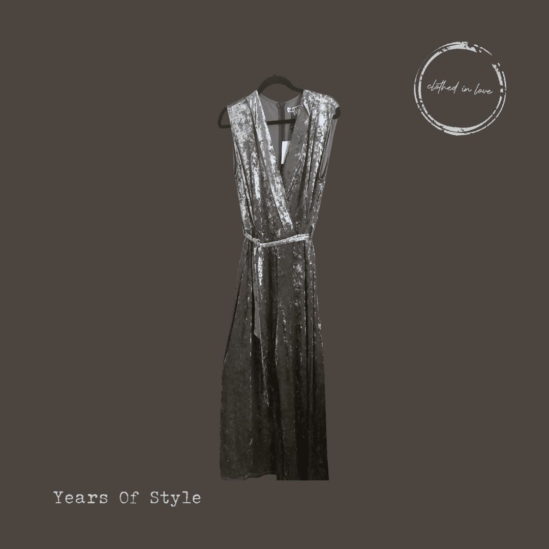 Unique 21 grey velour jumpsuit